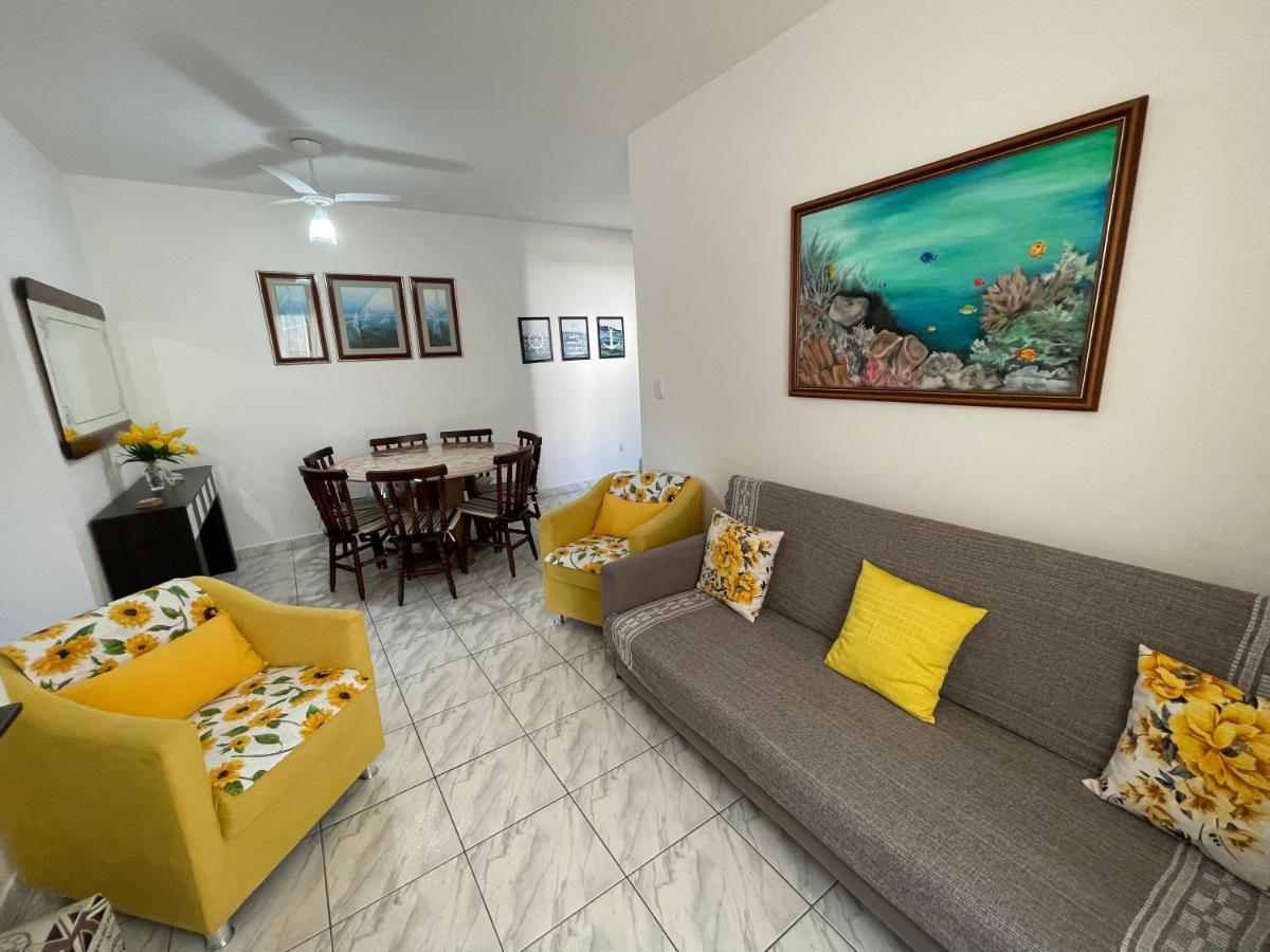 Apartamento Ubatuba, Itaguá, bem localizado, duas vagas de garagem Exterior foto